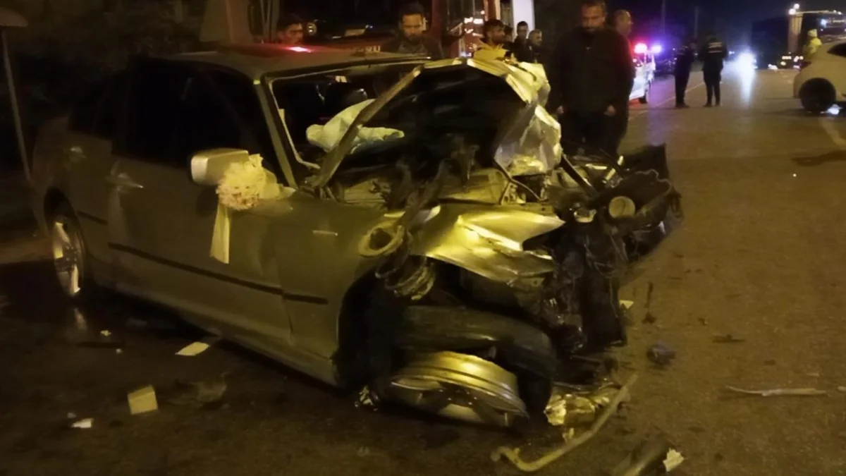 Два человека стали жертвами серьезного ДТП в турецком Самсуне