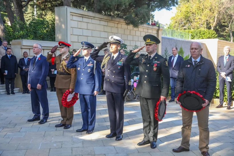 British embassy marks Remembrance Sunday in Baku