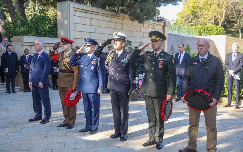 British embassy marks Remembrance Sunday in Baku