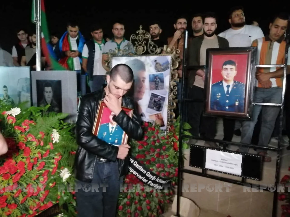 Şəhidlər İkinci Fəxri Xiyabanda dəfn edilir