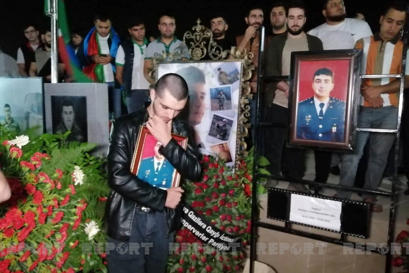 Şəhidlər İkinci Fəxri Xiyabanda dəfn edilir