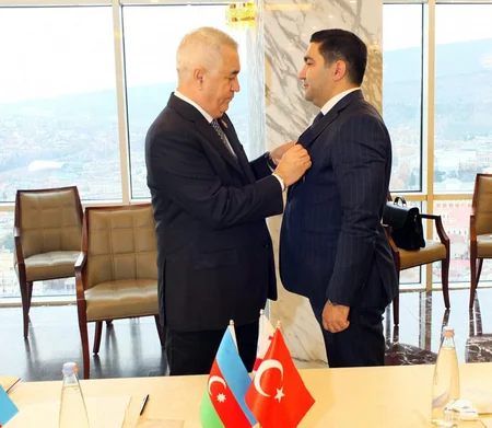 Baku-Tbilisi-Kars railway project railwaymen awarded in Tbilisi
