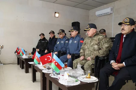 Türkiyə MN Qardaş yumruğu təlimindən görüntülər yayıb