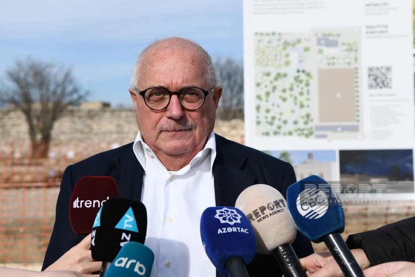 Alessandro Bianchi: 'We want to restore the Imarat complex as it was before the occupation'