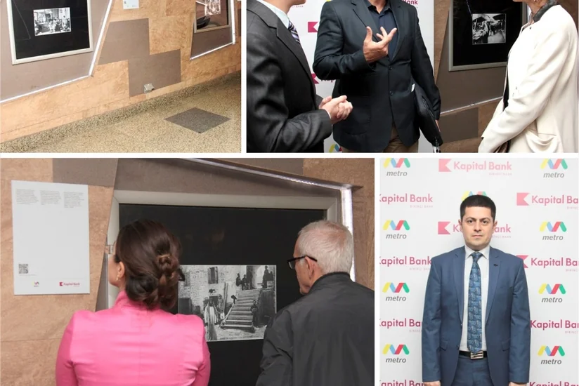 “Kapital Bank”ın dəstəyi ilə metroda fotosərgi təşkil edilib