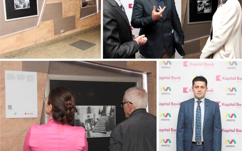 “Kapital Bank”ın dəstəyi ilə metroda fotosərgi təşkil edilib