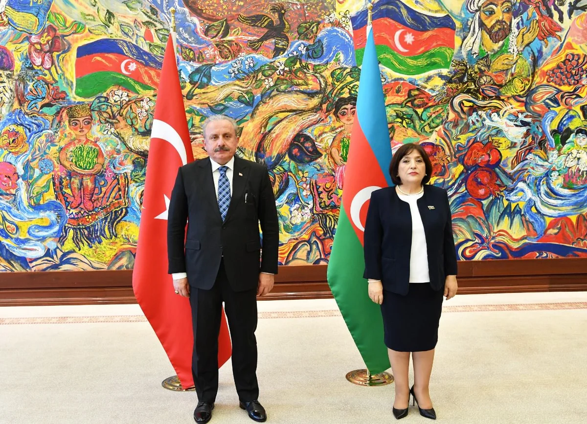 Bakıda Azərbaycan və Türkiyə parlamentləri sədrlərinin görüşü olub