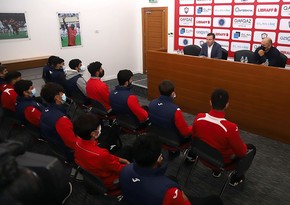 Elxan Məmmədov “Qəbələ” Futbol Akademiyasında olub