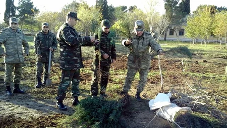 ​Silahlı Qüvvələrdə ağacəkmə aksiyasına start verilib