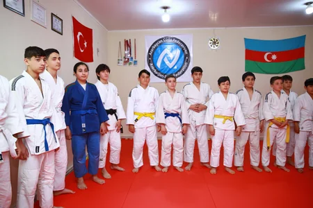 Rəşad Nəbiyev Goranboy və Naftalandakı cüdo bölmələrinə baxış keçirib