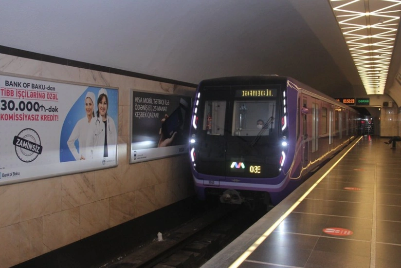 Bakı metrosu bu ilin sonuna qədər 17 vaqonunu utilizasiyaya göndərəcək