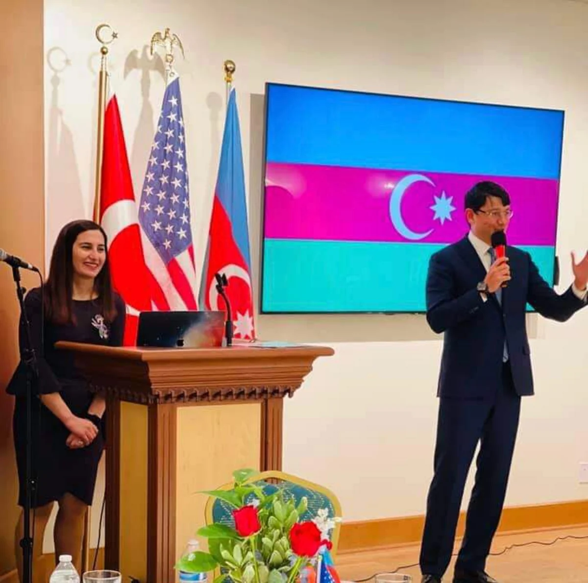 ABŞ-da Əziz Sancar adına Türk Mədəniyyət Mərkəzində Zəfər Günü qeyd edilib