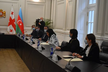 Gürcüstan prezidenti Azərbaycanın XİN başçısını qəbul edib