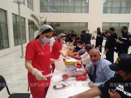 Cəlilabad rayonunda qanvermə aksiyası keçirilib