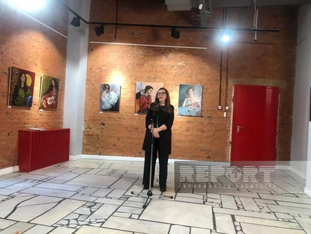 Moskvada azərbaycanlı rəssamın sərgisi keçirilib