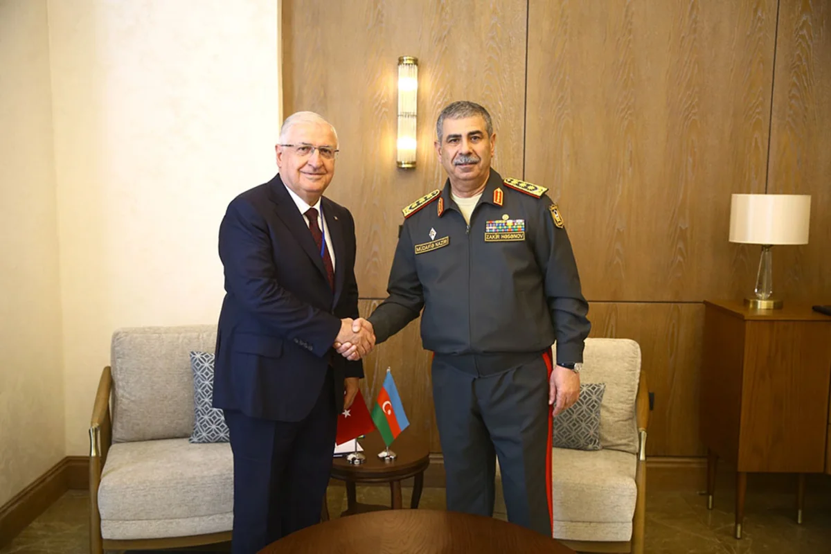Zakir Həsənov türkiyəli həmkarı ilə əməkdaşlığın inkişaf perspektivlərini müzakirə edib