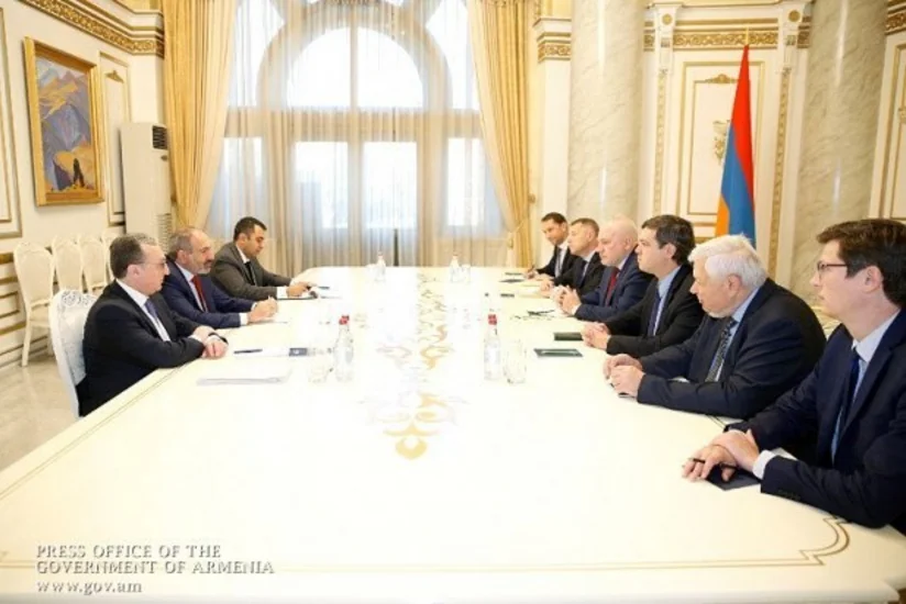 Пашинян принял сопредседателей МГ ОБСЕ