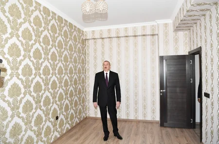 President Ilham Aliyev inaugurated Gobu Park residential complex for IDPs in Garadagh district