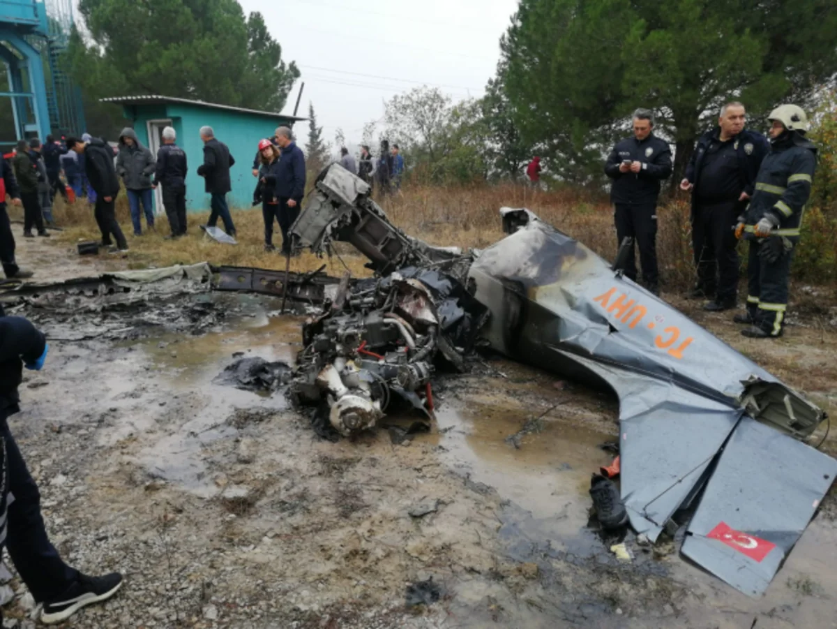 Two dead after plane crashes in Turkiye