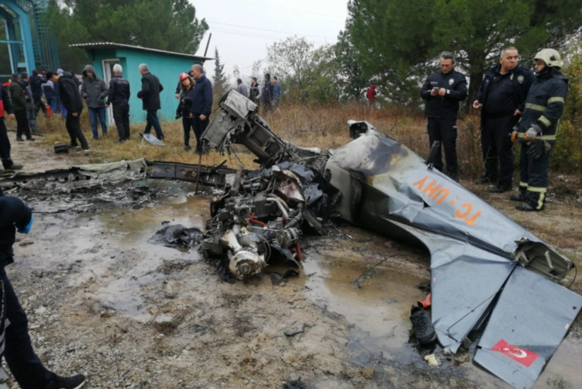 Two dead after plane crashes in Turkiye
