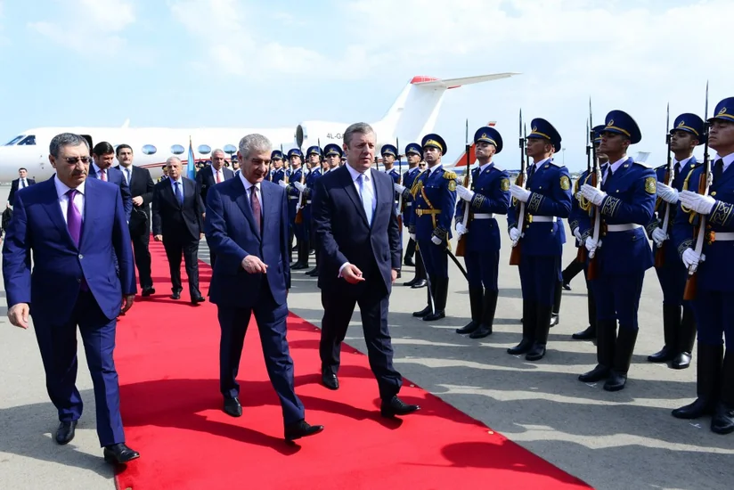 Georgian Prime Minister arrives in Azerbaijan - UPDATED