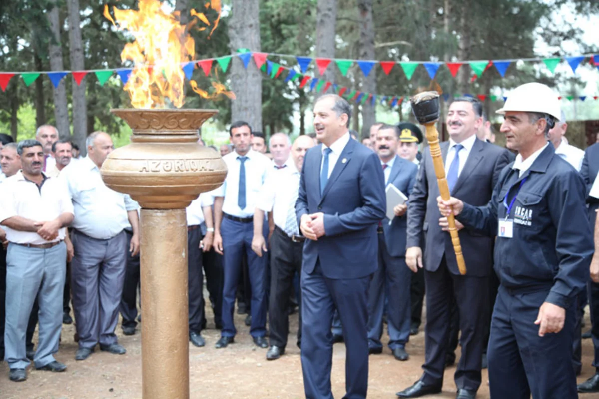 ​İmişli və Sabirabadın bir neçə kəndinə ilk dəfə qaz verilib