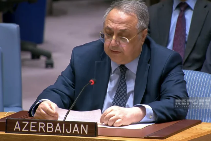 Яшар Алиев рассказал в Совбезе ООН о ложных обвинениях Армении
