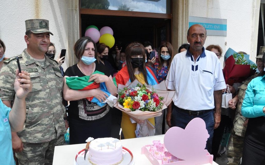 Daha bir şəhidin övladı dünyaya gəlib