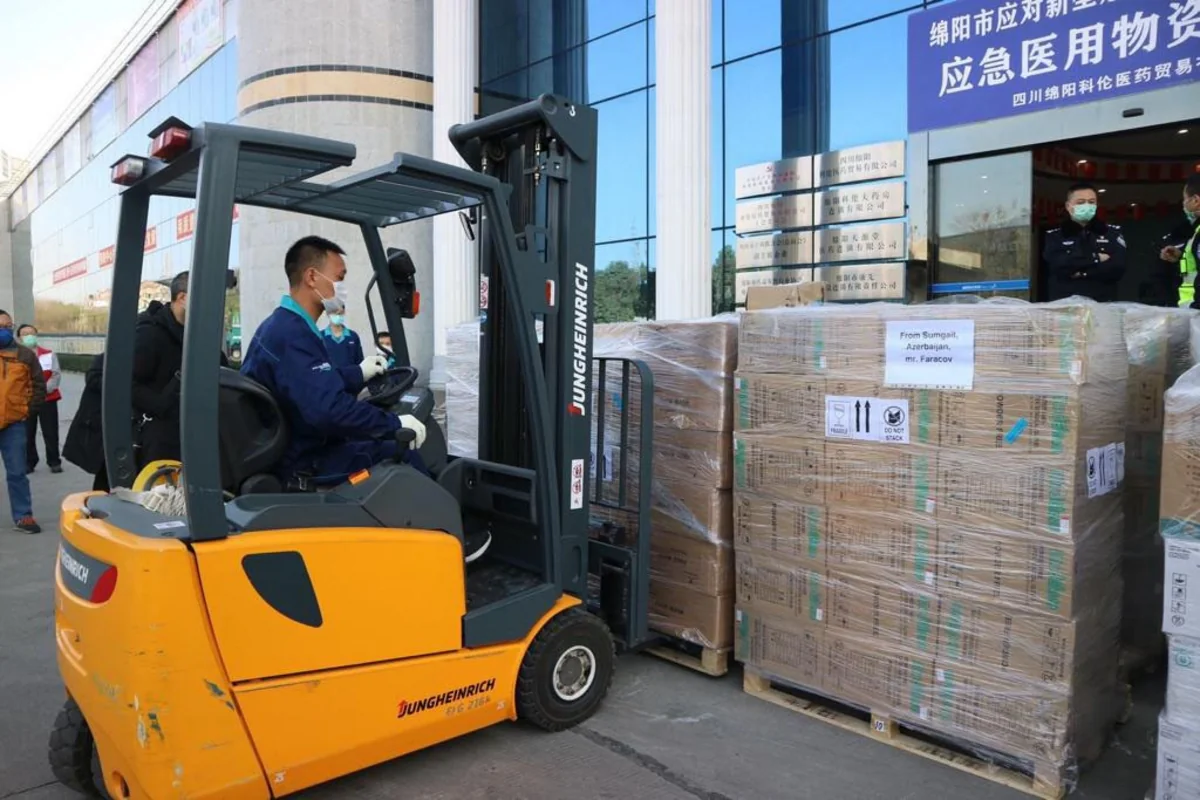 Coronavirus: Aid from Azerbaijan reaches China