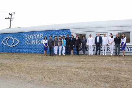 Мобильная клиника Национального центра офтальмологии провела акцию