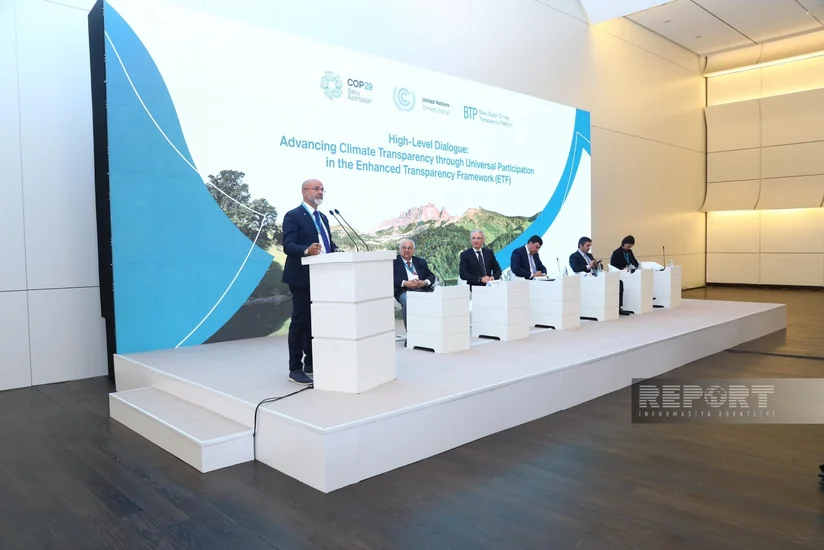 Bakıda COP29 Sədrliyinin təşəbbüsü ilə İqlim Şəffaflığı üzrə Yüksək Səviyyəli Dialoq keçirilib