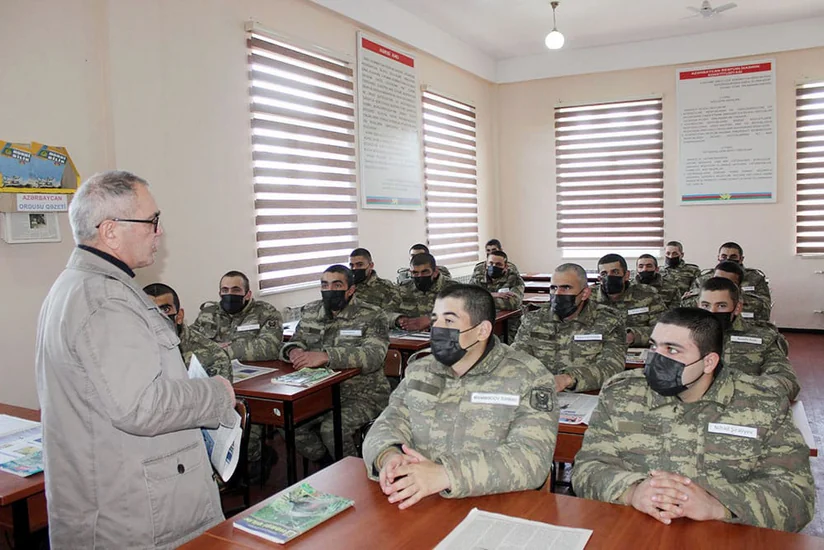 Hərbi qulluqçulara psixoloji dəstək fəaliyyətləri davam etdirilir