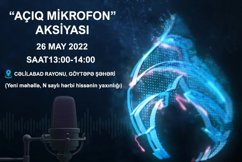 “Azəriqaz”ın növbəti “Açıq mikrofon” aksiyası Cəlilabadda keçiriləcək