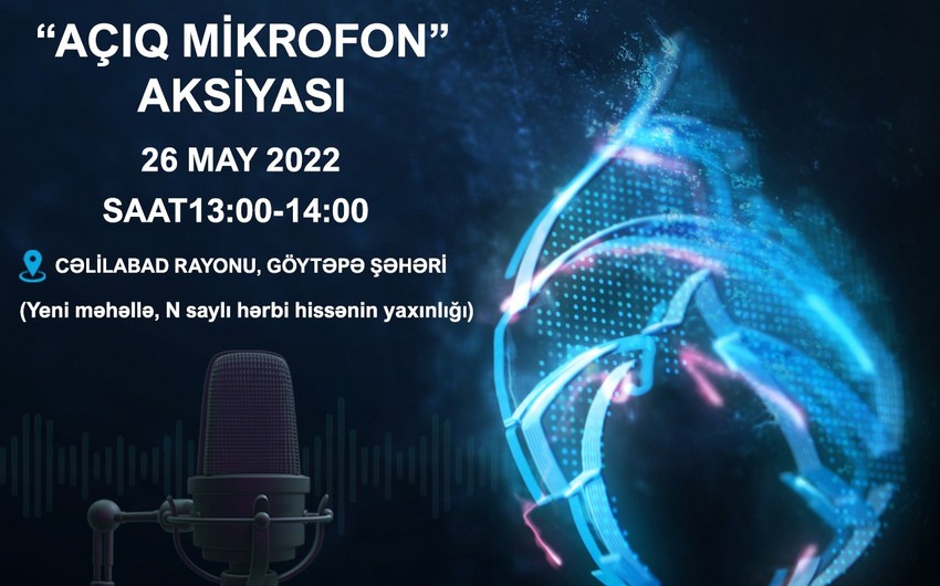 “Azəriqaz”ın növbəti “Açıq mikrofon” aksiyası Cəlilabadda keçiriləcək