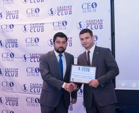 Орхан Мамедов стал почетным гостем CEO Lunch Baku