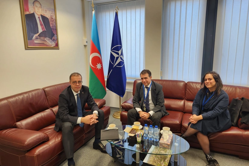 Azərbaycanın və İsrailin NATO-dakı səfirləri regiondakı vəziyyəti müzakirə ediblər