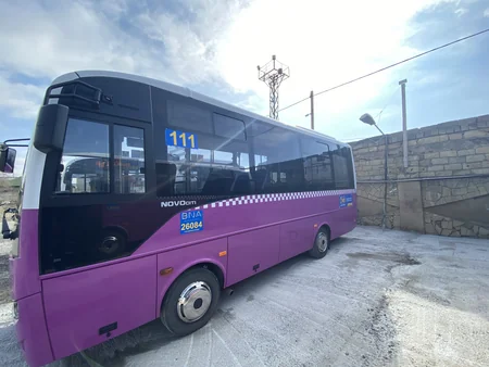 Bakıda daha bir marşrut xəttində yeni avtobuslar