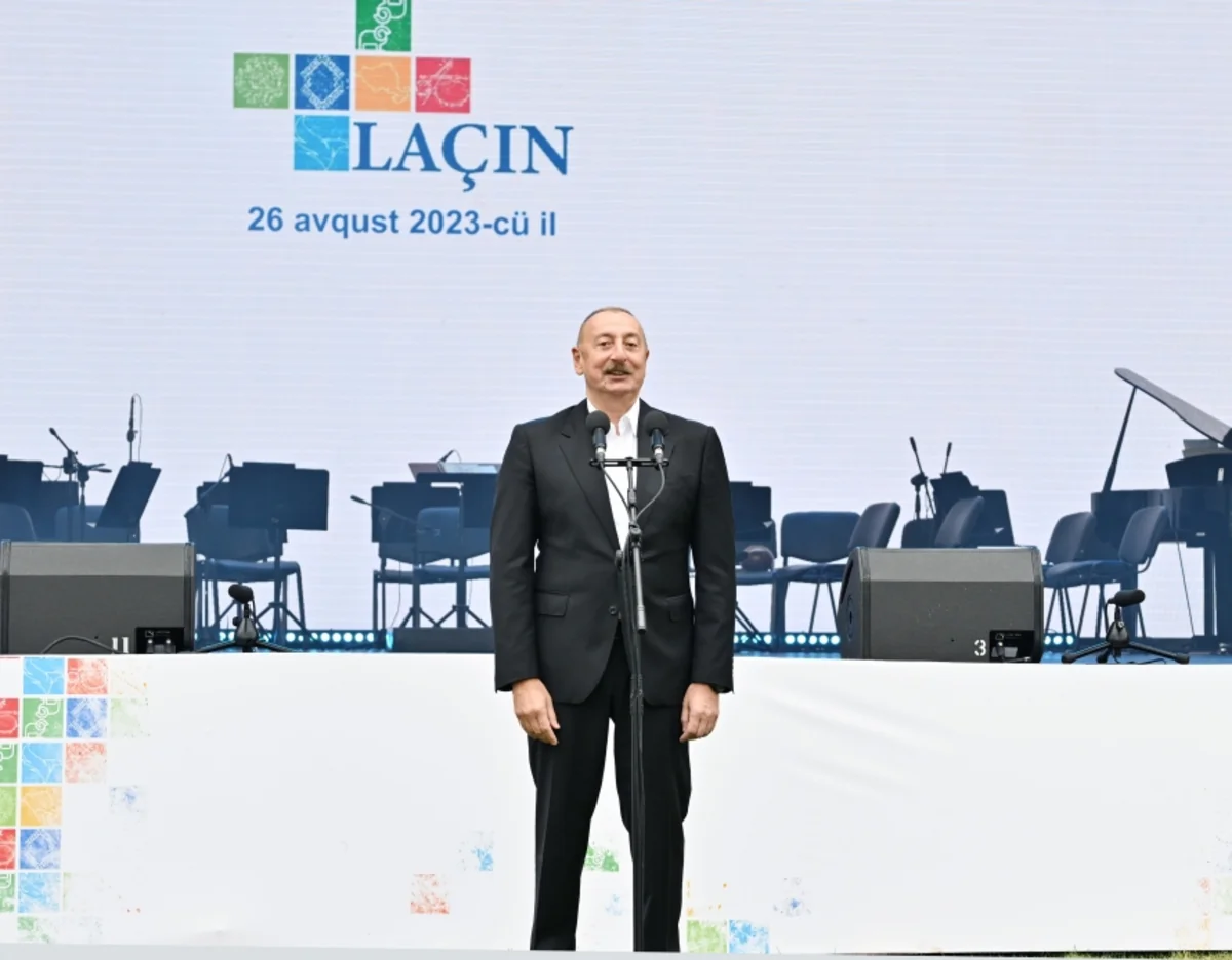 İlham Əliyev: İlin sonuna qədər Laçında bir neçə min sakin yaşayacaq