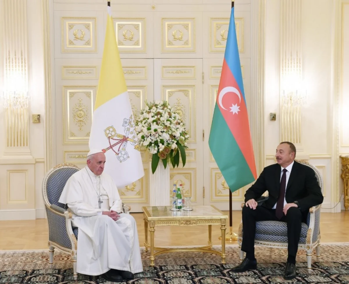 President of Azerbaijan congratulates Pope