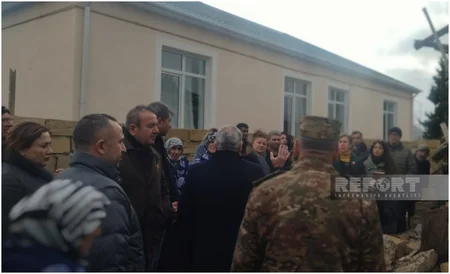 Türkiyəli şəhid ailələri Tərtərdə olublar