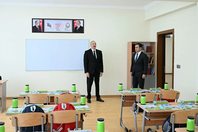 President Ilham Aliyev attends inauguration of “Talistan” Lyceum in Ismayilli city