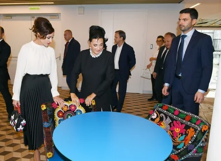 First Vice-President Mehriban Aliyeva visited Gymnastics Center in Luzhniki Olympic Complex