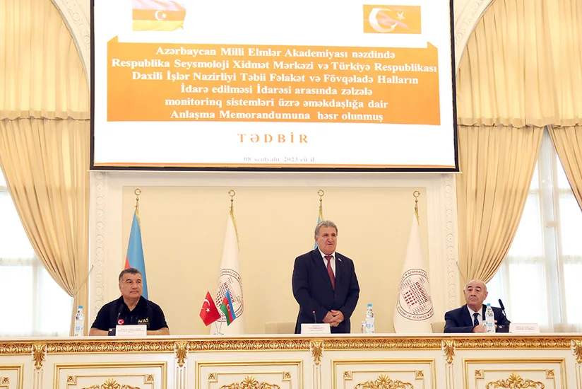 AMEA və AFAD Şuşada seysmik stansiyanın qurulması işlərinin gedişatını müzakirə edib