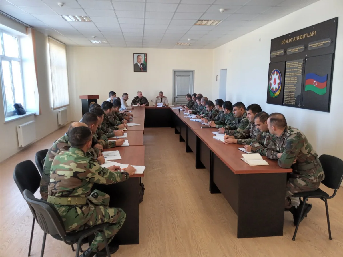 FHN-in hərbi hissəsində yoxlama keçirilib