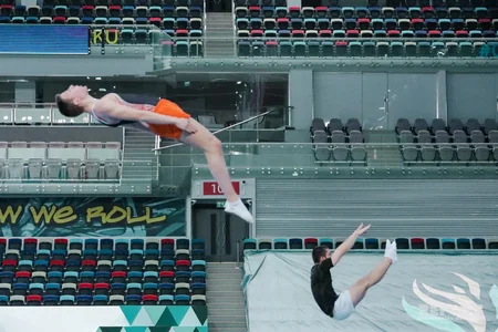 Milli Gimnastika Arenasında ilin ilk yarışı - REPORTAJ