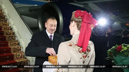 ​Azərbaycan prezidenti Belarusa rəsmi səfərə gedib