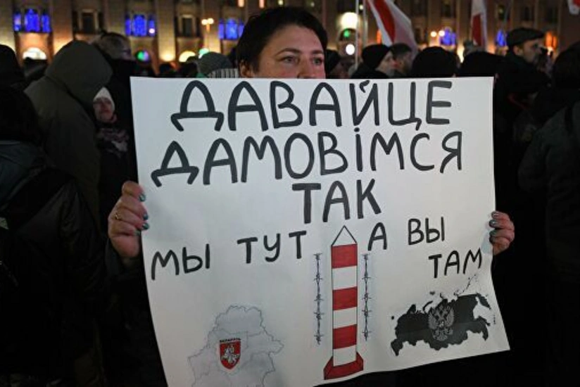 В Беларуси оппозиция протестует против интеграции с Россией