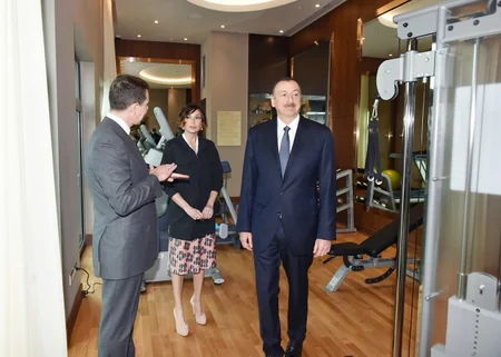 ​Prezident İlham Əliyev “İnturist” hotelinin açılışında iştirak edib
