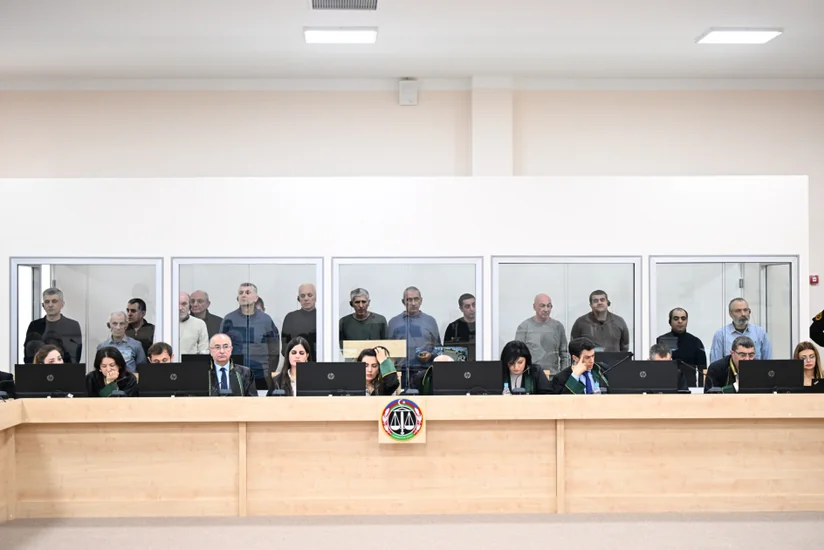 Trial begins in Azerbaijan for individuals accused of numerous crimes resulting from Armenia's military aggression