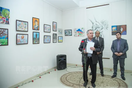 Xocalı balaca rəssamların gözü ilə - FOTOREPORTAJ
